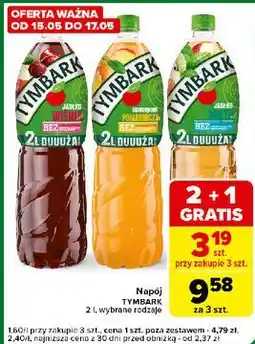 Carrefour Express Napój pomarańcza-brzoskwinia Tymbark oferta