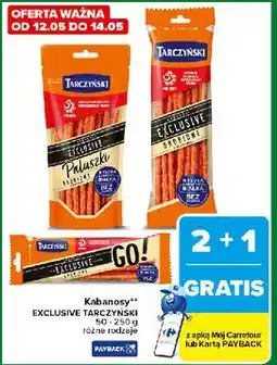 Carrefour Express Kabanosy drobiowe paluszki Tarczyński Exclusive oferta