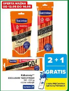 Carrefour Express Kabanosy drobiowe paluszki Tarczyński Exclusive oferta