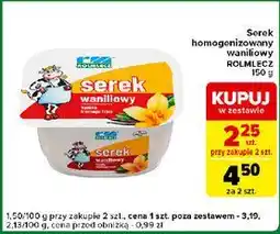 Carrefour Express Serek waniliowy Rolmlecz oferta