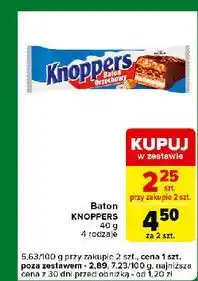 Carrefour Express Baton dark Knoppers oferta