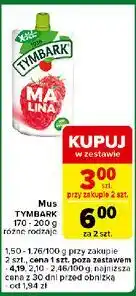 Carrefour Express Mus jabłko-malina Tymbark oferta