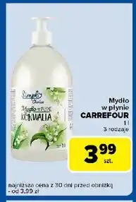 Carrefour Express Mydło konwalia Simpl oferta