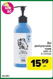 Carrefour Express Żel pod prysznic drzewo sandałowe Yope oferta