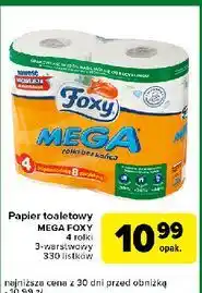 Carrefour Express Papier toaletowy Foxy Mega oferta