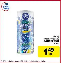 Globi Napój energetyzujący classic Carrefour Classic oferta
