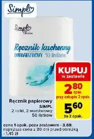 Carrefour Express Ręcznik kuchenny Simpl oferta