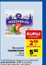 Carrefour Express Ser mozzarella bez laktozy Carrefour Classic oferta