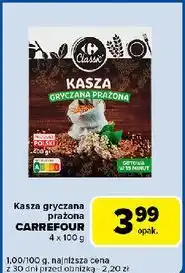 Carrefour Express Kasza gryczana prażona Carrefour oferta