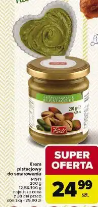 Carrefour Krem z pistacji Pisti oferta