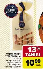 Carrefour Bajgle taralli lunghi Terre D`italia oferta