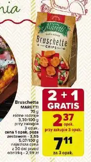 Carrefour Bruschetta pizza Maretti Bruschette oferta