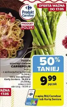 Carrefour Szparagi zielone oferta