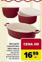 Carrefour Naczynie ceramiczne red chili oferta