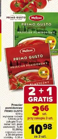 Carrefour Przecier pomidorowy śródziemnomorski Melissa Primo Gusto oferta