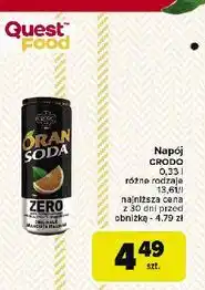 Carrefour Napój Oran Soda oferta