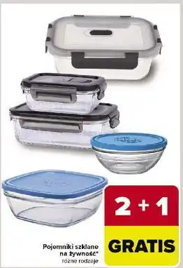 Carrefour Pojemnik szklany oferta