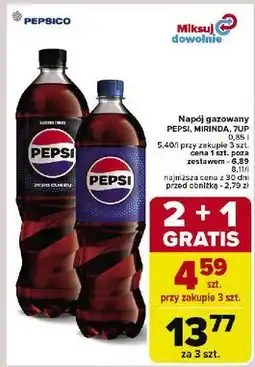 Carrefour Napój Pepsi Zero oferta