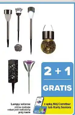 Carrefour Lampa solarna oferta