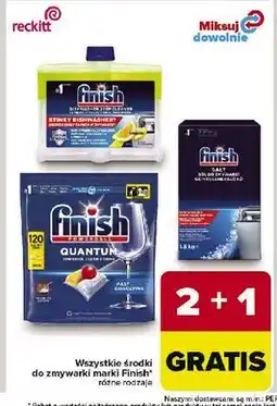 Carrefour Kapsułki do zmywarki lemon Finish Quantum oferta
