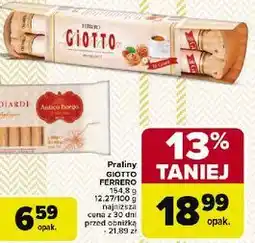 Carrefour Praliny orzechowo-mleczne Ferrero Giotto oferta