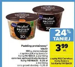 Carrefour Pudding proteinowy karmel Valio Profeel oferta