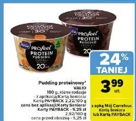 Carrefour Pudding proteinowy karmel Valio Profeel oferta