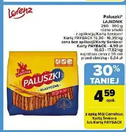 Carrefour Paluszki klasyczne Lajkonik oferta