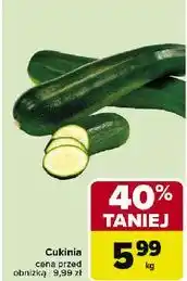 Carrefour Cukinia zielona oferta