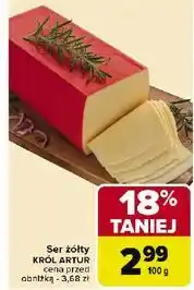 Carrefour Ser król artur oferta