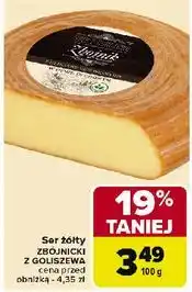 Carrefour Ser zbójnik wędzony Ceko oferta