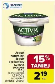 Carrefour Jogurt naturalny bez laktozy Danone Activia oferta
