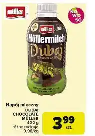 Carrefour Napój dubai chocolate Mullermilch oferta