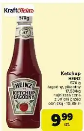 Carrefour Ketchup pikantny Heinz oferta
