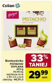 Carrefour Czekoladki pistacja Goplana oferta