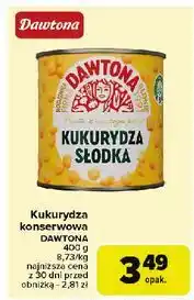Carrefour Kukurydza słodka Dawtona oferta