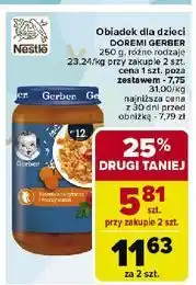 Carrefour Obiadek risotto z indykiem i warzywami Gerber Junior oferta