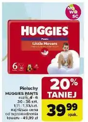 Carrefour Pieluszki dla dzieci 4 Huggies Pants oferta