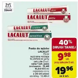 Carrefour Pasta do zębów Lacalut Sensitive oferta
