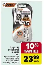 Carrefour Maszynka do golenia Bic Flex 5 oferta