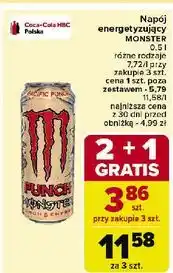 Carrefour Napój energetyczny Monster Energy Pacific Punch oferta