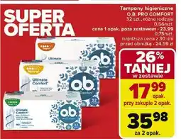 Carrefour Tampony super plus O.b. Procomfort oferta