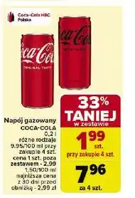Carrefour Napój Coca-Cola Zero oferta