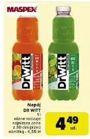 Carrefour Napój odporność multiwitamina Dr Witt Premium oferta