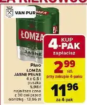 Carrefour Piwo Łomża Jasne (Dawniej Export) oferta