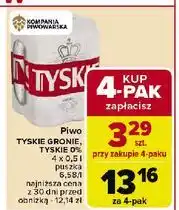 Carrefour Piwo Tyskie 0.0% oferta