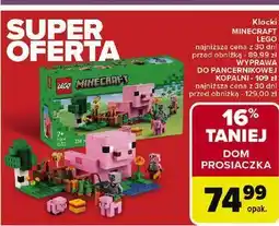 Carrefour Klocki 21269 Lego Minecraft oferta