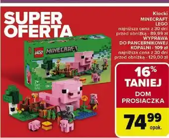 Carrefour Klocki 21269 Lego Minecraft oferta