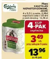 Carrefour Piwo Kasztelan Jasne Pełne oferta