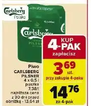Carrefour Piwo Carlsberg oferta